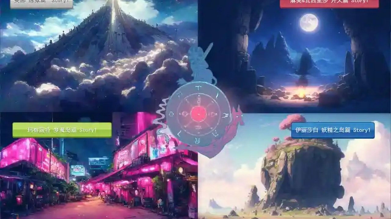 魔女骑士安娜 探索场景 场景图
